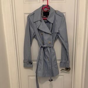 Banana Republic Sky Blue Trench Coat